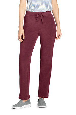 Women S Stretch Fleece Trousers Lands End