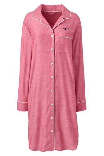 plus size flannel night gowns
