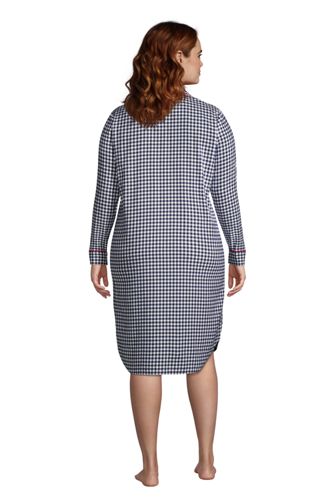 women's plus size flannel nightgowns
