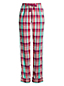 Le Pantalon de Pyjama en Flanelle à Motifs, Femme Stature Standard