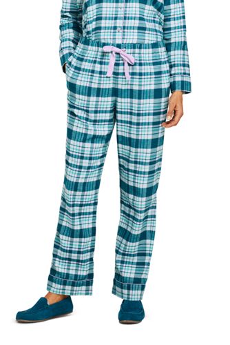 Women's Plaid Flannel Pyjama Bottoms