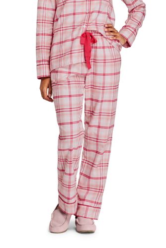 Women's Plaid Flannel Pyjama Bottoms