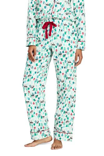 Women's Plaid Flannel Pyjama Bottoms
