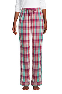 Women's Plaid Flannel Pyjama Bottoms