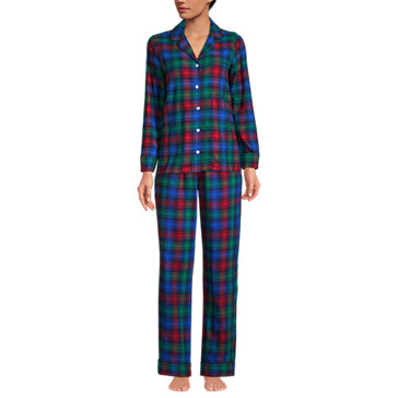 Le Pantalon de Pyjama en Flanelle à Motifs, Femme Stature Standard image number 3