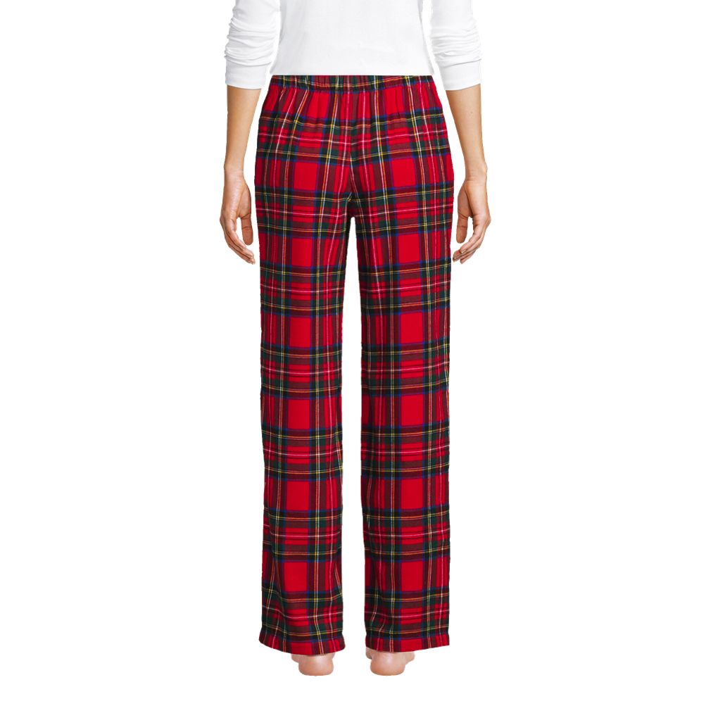 Flannel Pajama Pants - Red Plaid