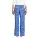 Women's Petite Print Flannel Pajama Pants, Back