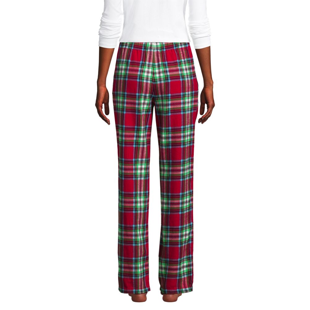 Women's Print Flannel Pajama Pants Lands' End