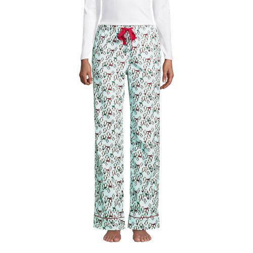 flannel pajama joggers womens