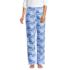 Women's Petite Print Flannel Pajama Pants, Front
