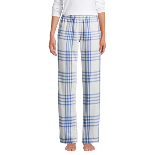 Women's Print Flannel Pajama Pants, Front