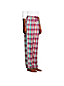 Le Pantalon de Pyjama en Flanelle à Motifs, Femme Stature Standard