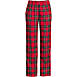 Women's Petite Print Flannel Pajama Pants, Front