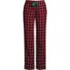 Women's Plus Size Print Flannel Pajama Pants, Front