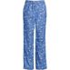 Women's Petite Print Flannel Pajama Pants, Front