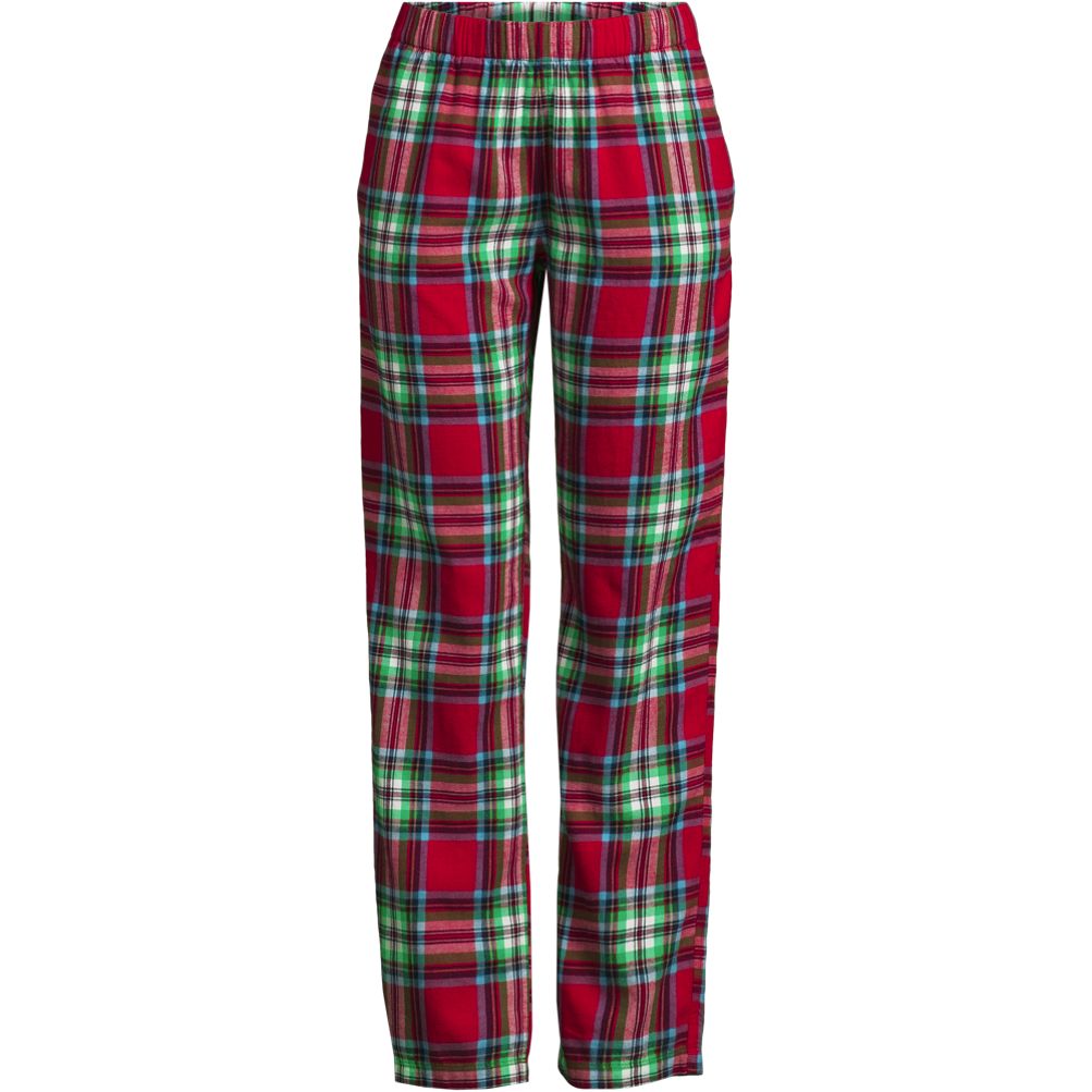 Women's Print Flannel Pajama Pants Lands' End