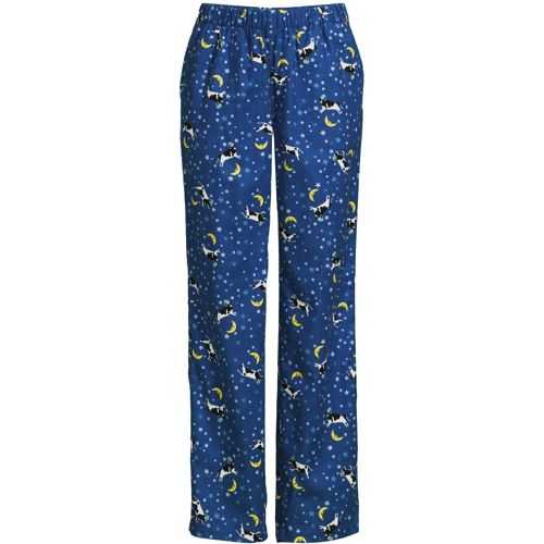 Mid-Rise Flannel Pajama Pants