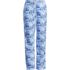 Women's Petite Print Flannel Pajama Pants, Front