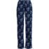 Women's Print Flannel Pajama Pants, Front