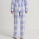 Women's Print Flannel Pajama Pants, Back