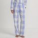 Women's Print Flannel Pajama Pants, Front