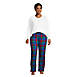 Women's Plus Size Print Flannel Pajama Pants, alternative image
