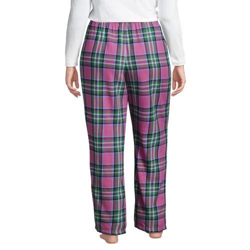Le Pantalon de Pyjama en Flanelle a Motifs Femme Grande Taille