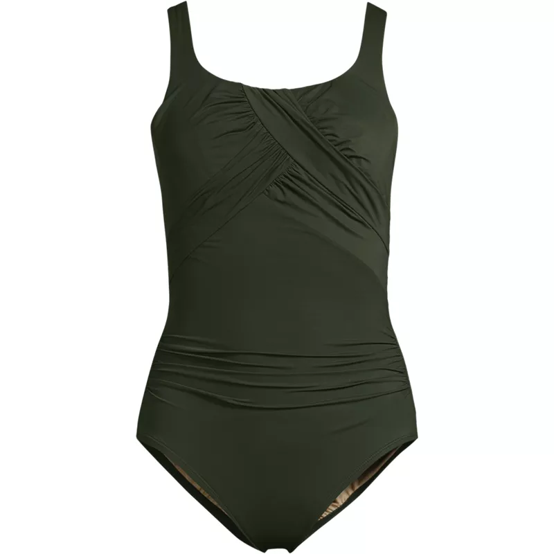Women's New SlenderSuit Carmela Underwire One Piece Swimsuit, Front