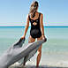 Women's DD-Cup SlenderSuit Carmela Tummy Control Chlorine Resistant One Piece Swimsuit, alternative image