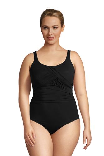 plus size bathing suits with tummy control