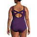 Women's Plus Size SlenderSuit Carmela Tummy Control Chlorine Resistant Scoop Neck One Piece Swimsuit, Back