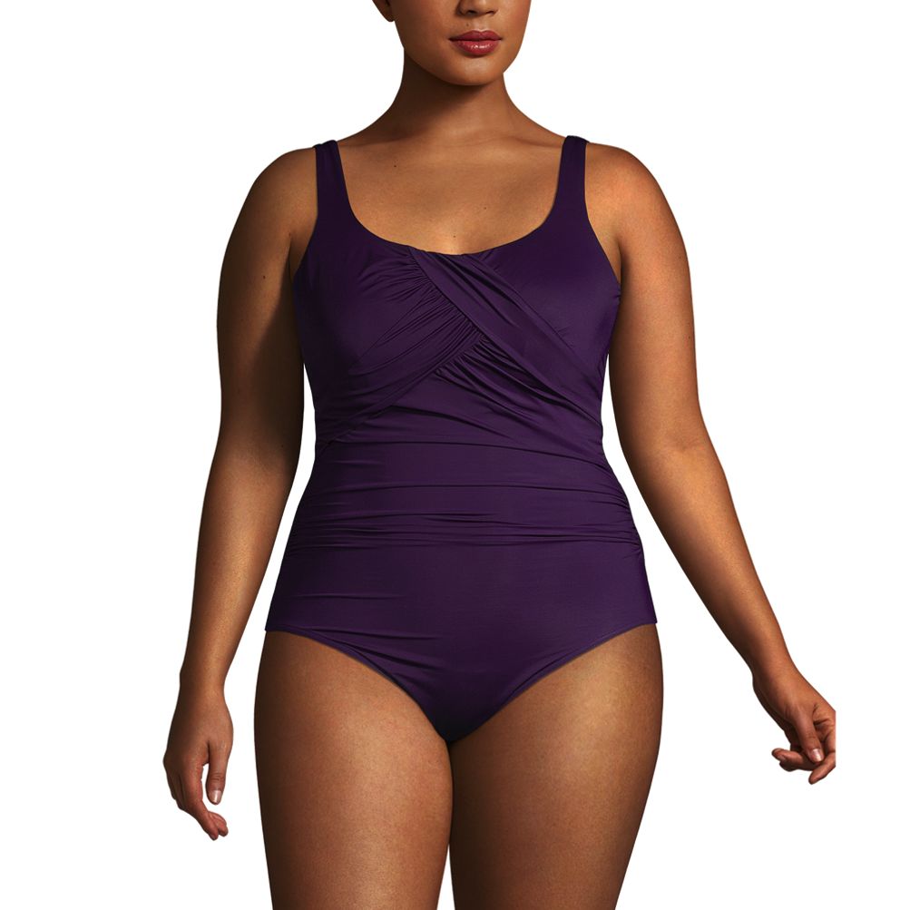 Tummy Tuck Bathing Suit - Miraclesuit Plus Size Sanibel One Piece