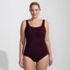 Women's Plus Size Slender Suit Carmela One Piece Swimsuit, Front