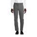 Men's Washable Wool Tailored Plain Front Trousers, Front