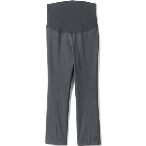 Maternity Washable Wool Straight Leg Pants