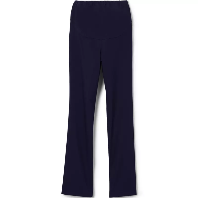 School Uniform Women's Washable Wool Maternity Straight Leg Pants, Front