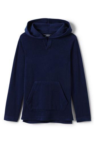 boys towelling hoodie