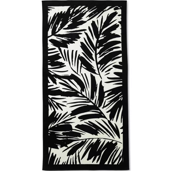 Adult Printed Velour Beach Towel - primary