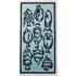 Printed Velour Beach Towel, Front