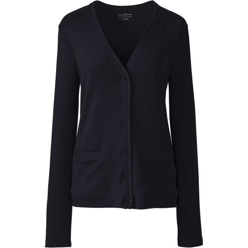 ladies v neck cardigan with pockets