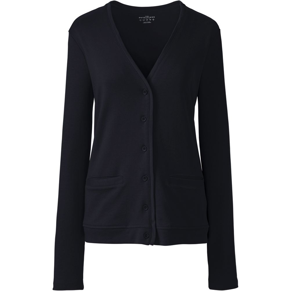 Womens black cardigan hot sale sweater with pockets