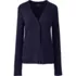 Women's Cotton Polyester V-neck Pocket Cardigan, Front