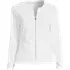 School Uniform Women's Plus Size Cotton Polyester Zip Crew Cardigan, Front