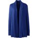 School Uniform Women's Plus Size Cotton Modal Shawl Collar Cardigan Sweater, Front