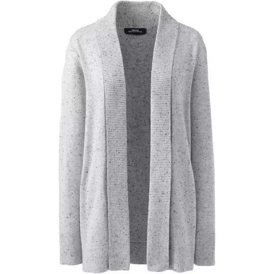 Women's Cotton Modal Shawl Collar Cardigan Sweater - primary