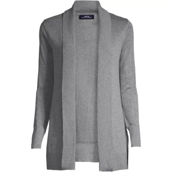 Women's Cotton Modal Shawl Collar Cardigan Sweater - primary