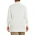 Women's Plus Size Cotton Modal Shawl Collar Cardigan Sweater, Back