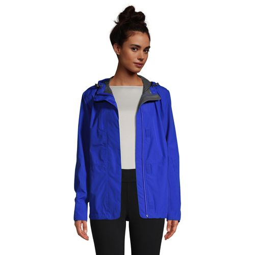 lands end waterproof rain jacket