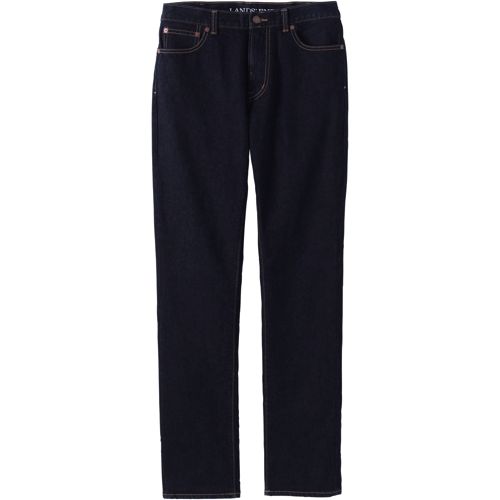 Men\'s 5 Pocket Stretch Denim Slim Fit Jeans | Lands\' End Business Uniforms
