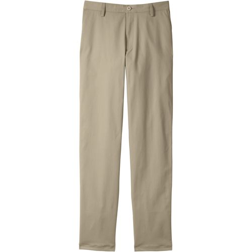 Men's Tailored Plain Front Chino Pants